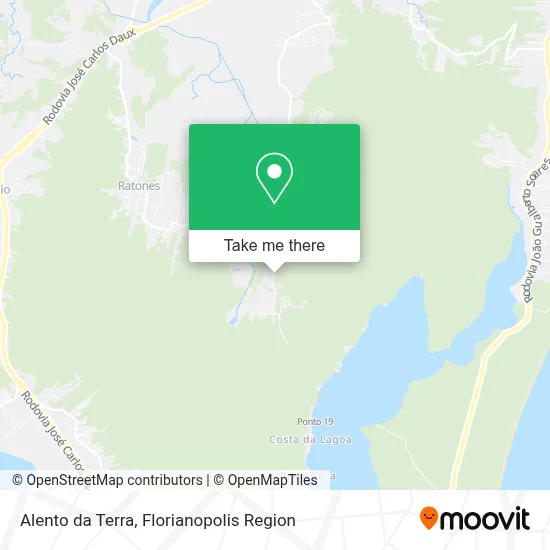 Alento da Terra map