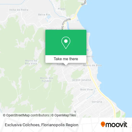 Exclusiva Colchoes map