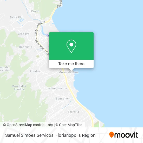 Samuel Simoes Servicos map
