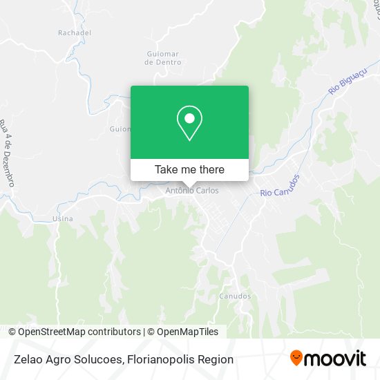 Zelao Agro Solucoes map