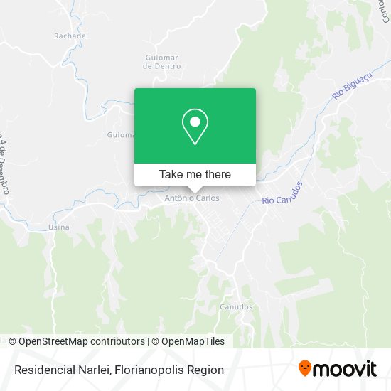 Residencial Narlei map