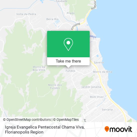 Igreja Evangelica Pentecostal Chama Viva map