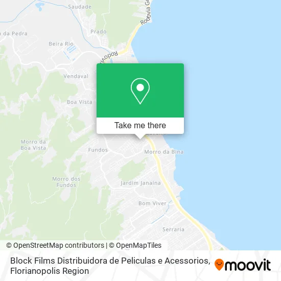 Block Films Distribuidora de Peliculas e Acessorios map