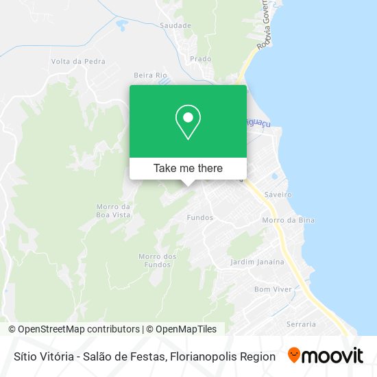 Sítio Vitória - Salão de Festas map