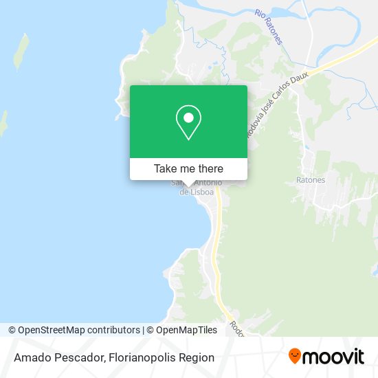 Amado Pescador map