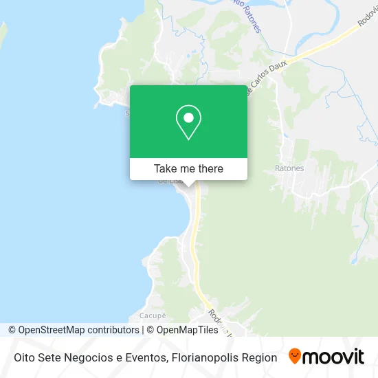 Oito Sete Negocios e Eventos map
