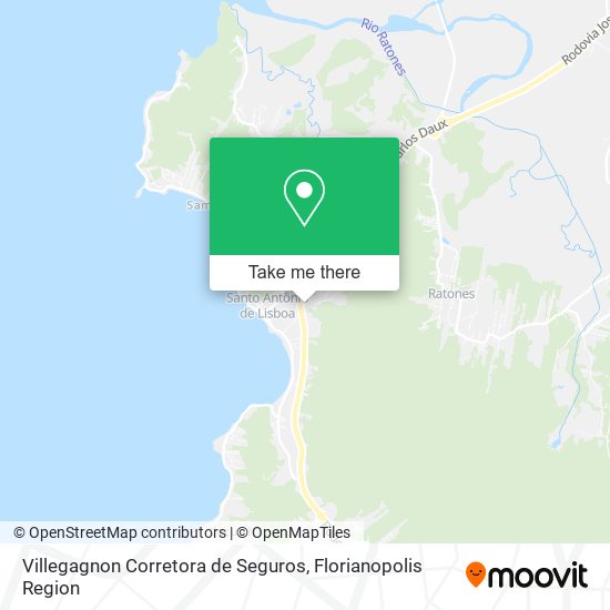 Mapa Villegagnon Corretora de Seguros