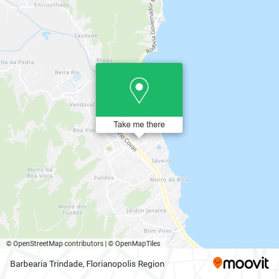 Barbearia Trindade map