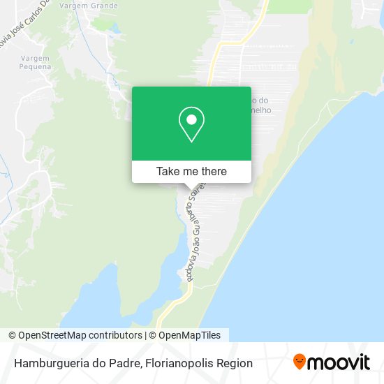 Hamburgueria do Padre map