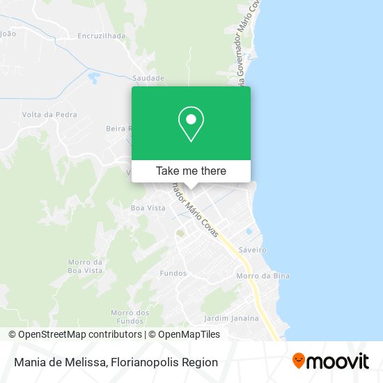 Mania de Melissa map