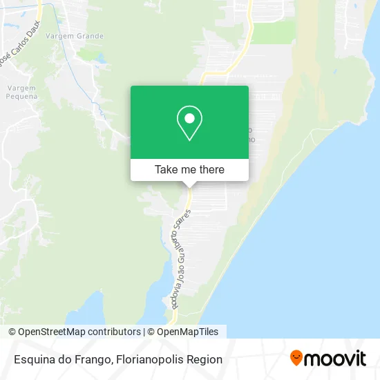 Esquina do Frango map