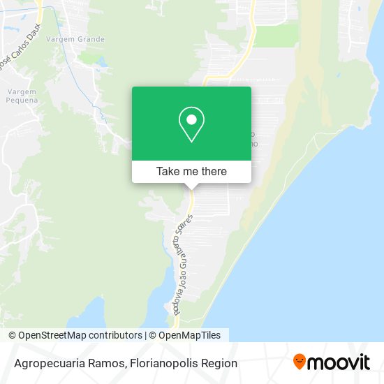 Agropecuaria Ramos map