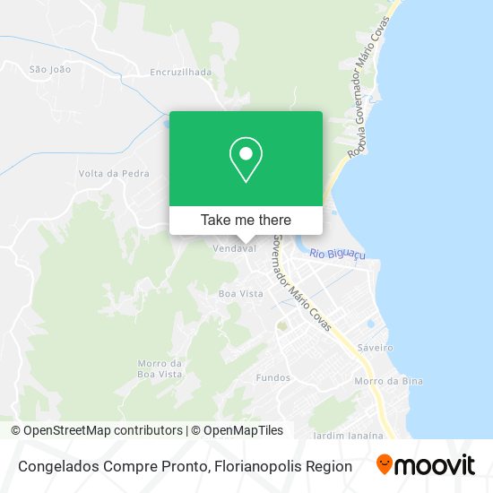 Congelados Compre Pronto map