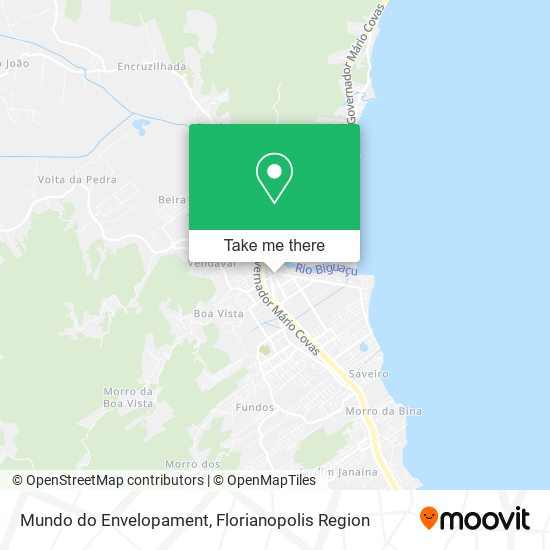 Mundo do Envelopament map