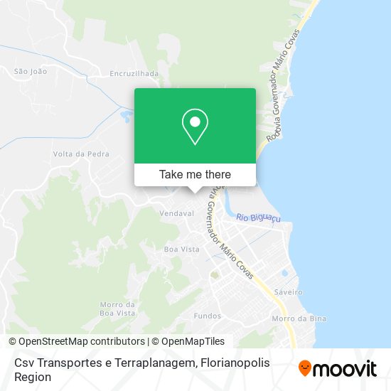 Csv Transportes e Terraplanagem map