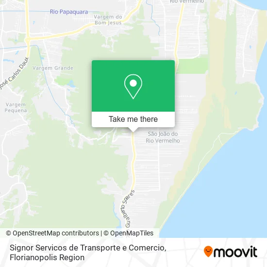 Signor Servicos de Transporte e Comercio map