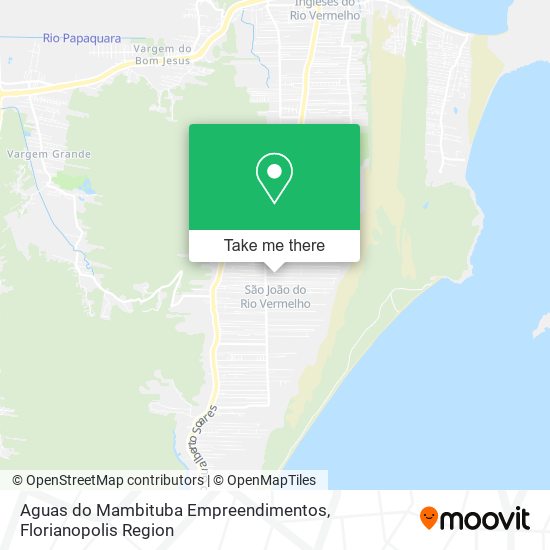 Mapa Aguas do Mambituba Empreendimentos