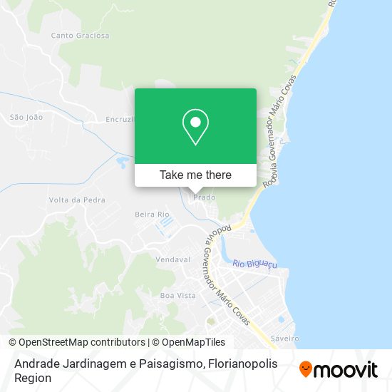 Andrade Jardinagem e Paisagismo map