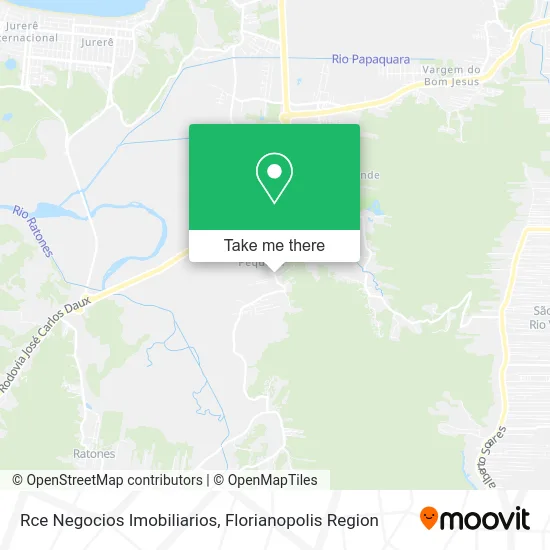 Rce Negocios Imobiliarios map