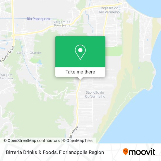 Birreria Drinks & Foods map