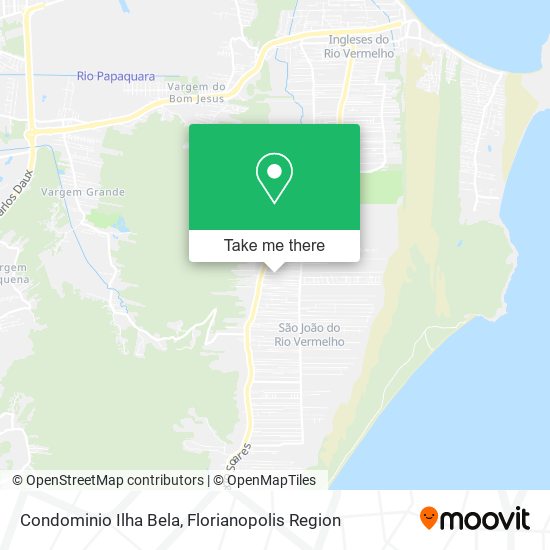 Condominio Ilha Bela map