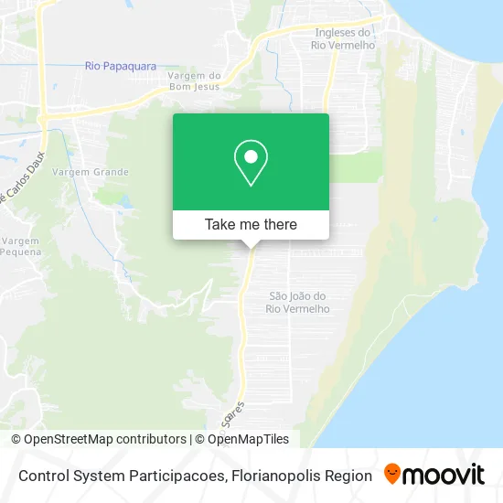 Control System Participacoes map
