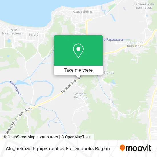 Aluguelmaq Equipamentos map