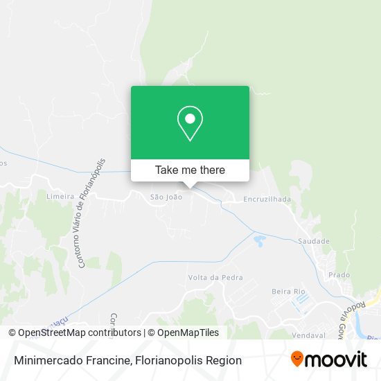 Minimercado Francine map