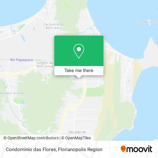 Condominio das Flores map