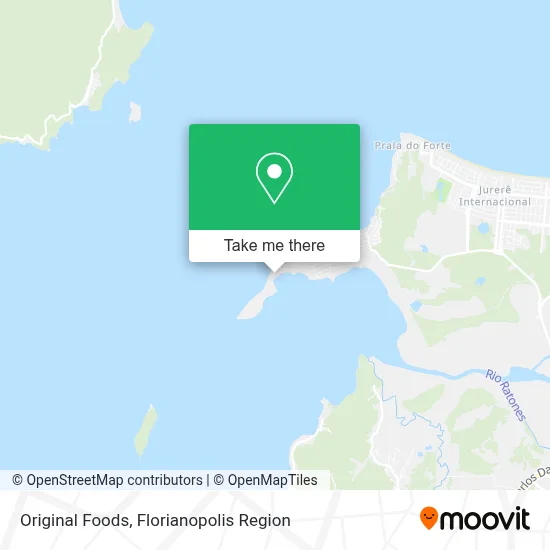 Original Foods map