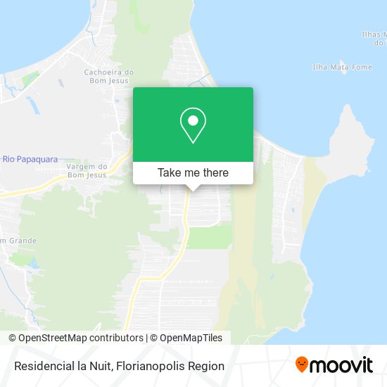 Residencial la Nuit map