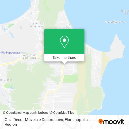 Onzi Decor Moveis e Decoracoes map