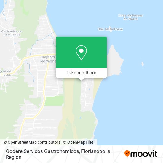 Godere Servicos Gastronomicos map