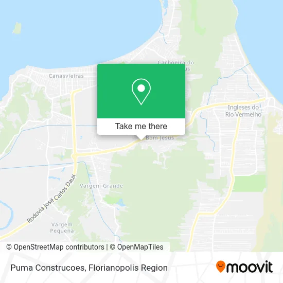 Puma Construcoes map