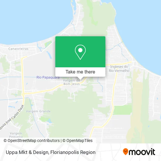 Uppa Mkt & Design map