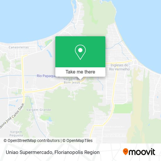 Uniao Supermercado map