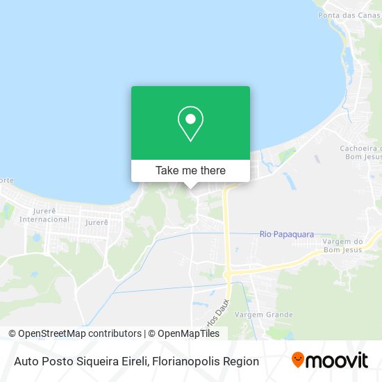 Auto Posto Siqueira Eireli map