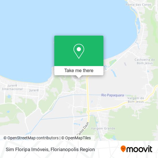 Sim Floripa Imóveis map
