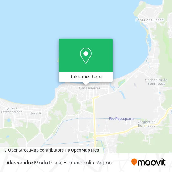 Alessendre Moda Praia map
