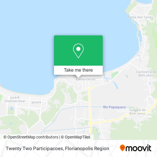 Twenty Two Participacoes map