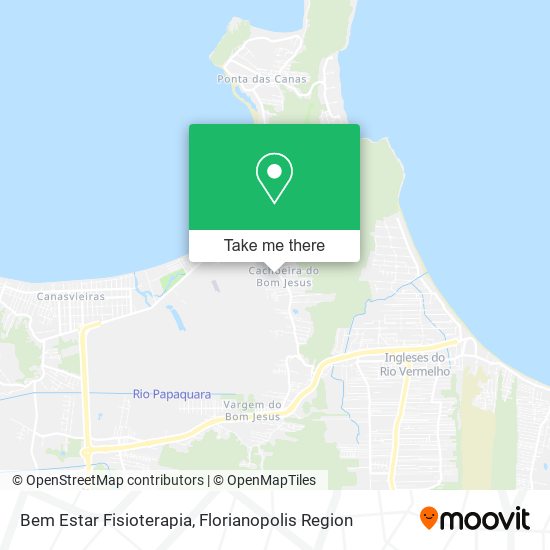 Bem Estar Fisioterapia map
