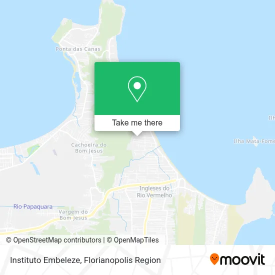 Instituto Embeleze map