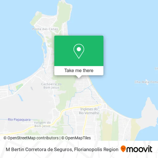 M Bertin Corretora de Seguros map