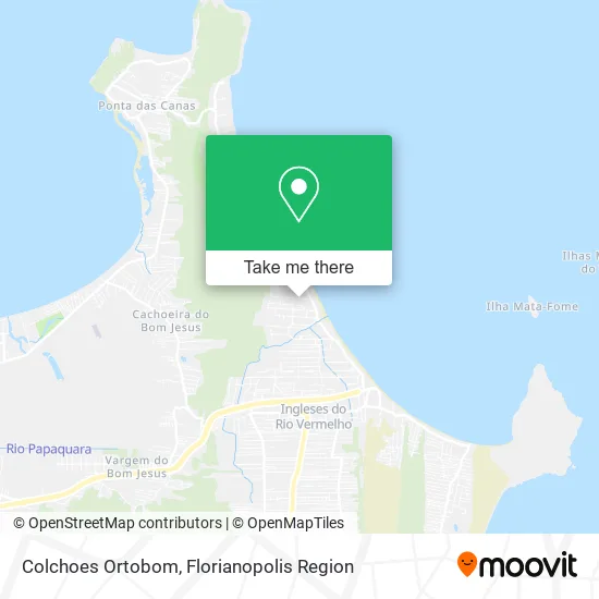 Colchoes Ortobom map