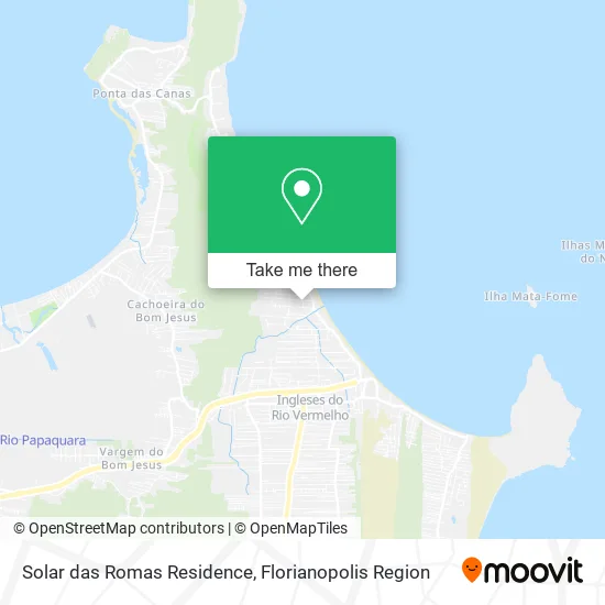 Solar das Romas Residence map