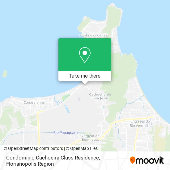 Condominio Cachoeira Class Residence map