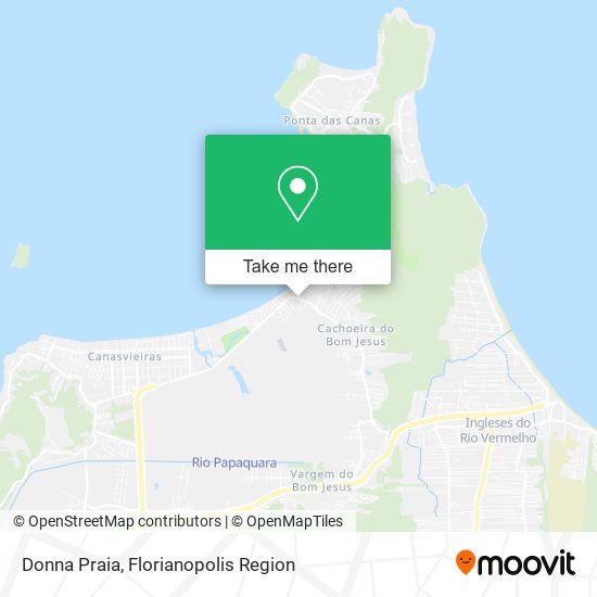 Donna Praia map