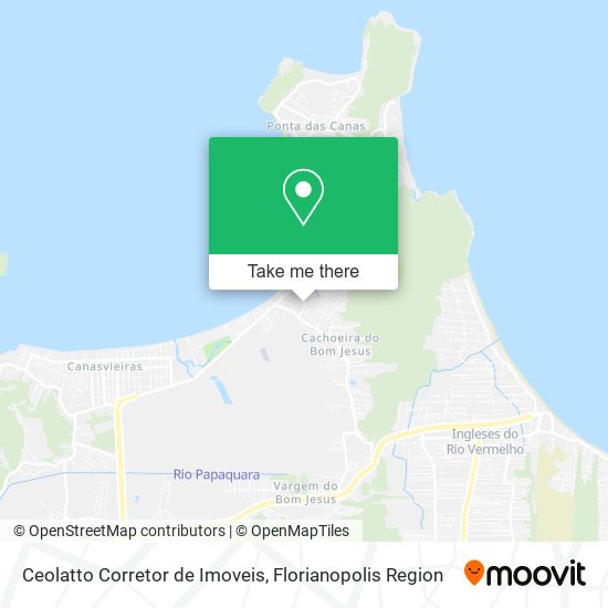 Ceolatto Corretor de Imoveis map