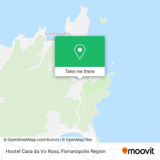Hostel Casa da Vo Rosa map