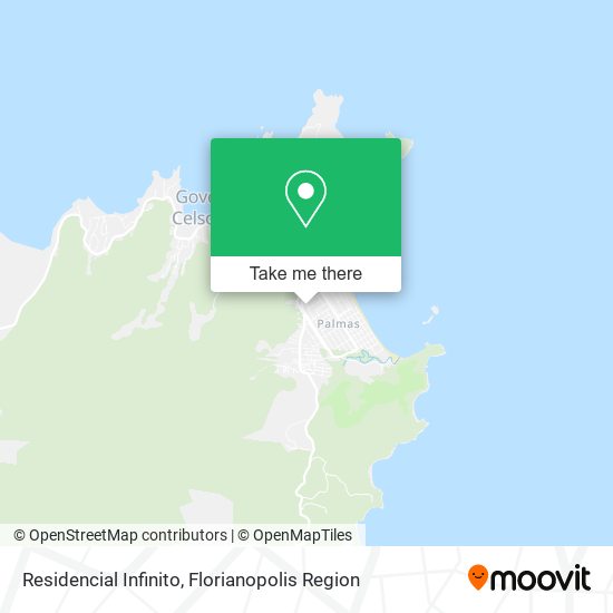 Residencial Infinito map
